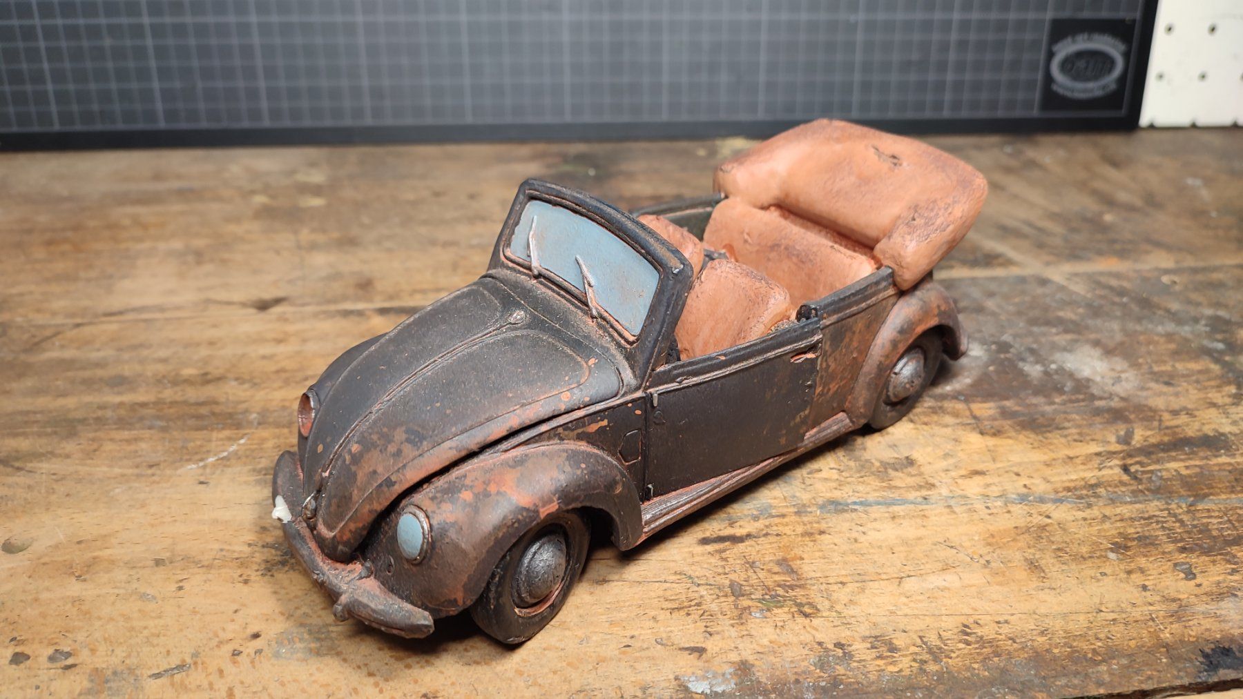 Volkswagen Modellini d'auto: Wunderschöner alter VW Käfer Cabriolet 21 cm – Usato da Gelterkinden venduto da MYSTOREFORYOU4460 3
