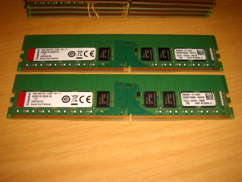 2 stück 16gb ddr4 2133 RAM für Computer. (Gebraucht) in St. Gallen für ...