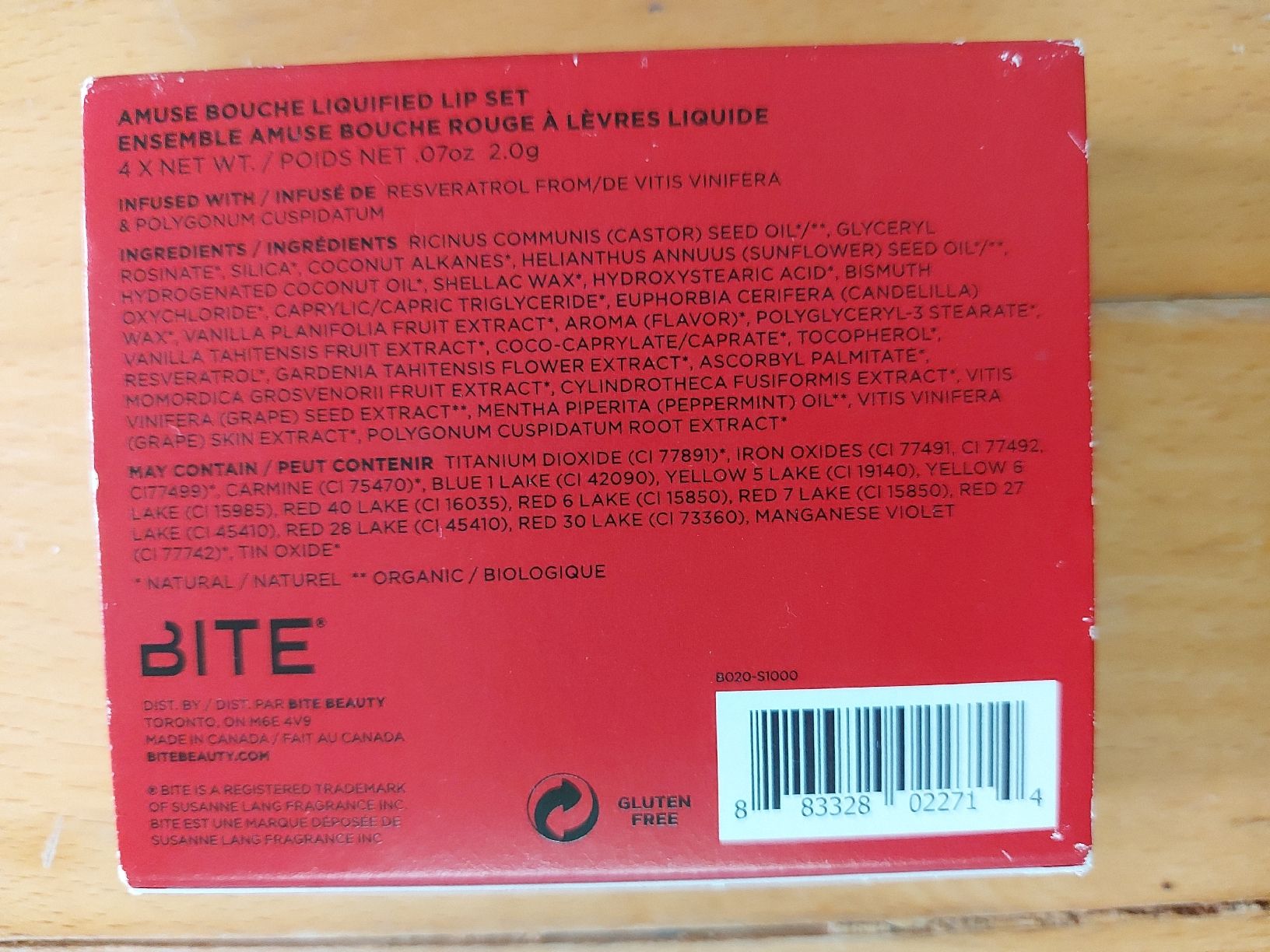 Make-up: Lipgloss Set von BITE "Amuse Bouche Liquified Lip Set" – Nuovo e nell'imballaggio originale da Wohlenschwil venduto da Lexah 2