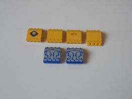 LEGO - DIVERSE - GEBOGENE - SCHARNIER - PLÄTTLI