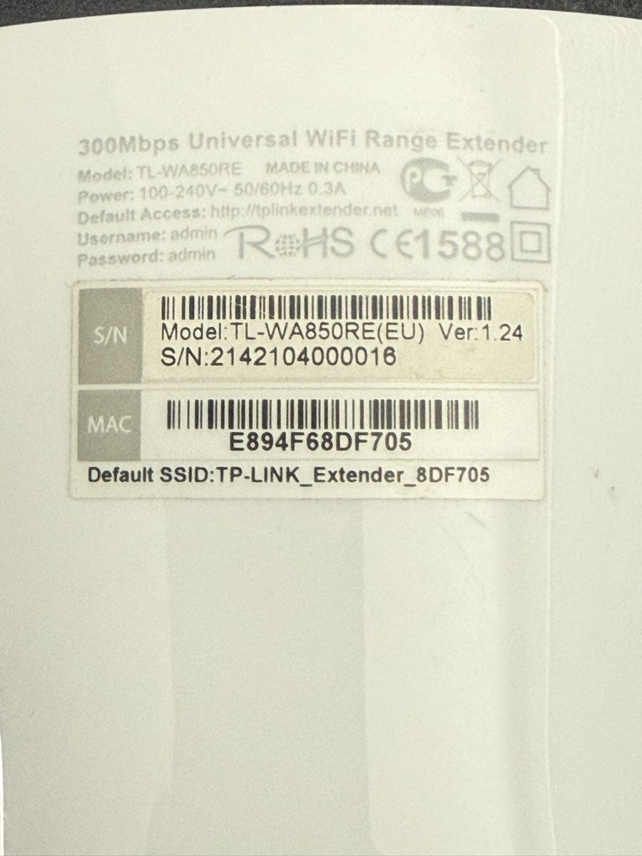 TP-Link WiFi: TP-Link TL-WA850RE WLAN Repeater 300 Mbps – Usato da Matten b. Interl venduto da MrMrsUSA 1