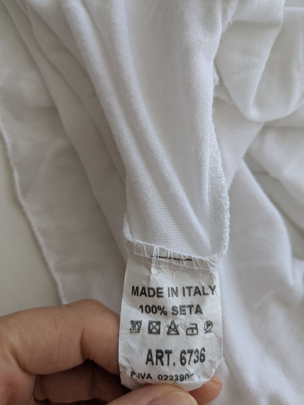 Blusen: Damen Bluse weiss 100% Seta Grösse L – Gebraucht aus Rorschach von olg_5qq2 3