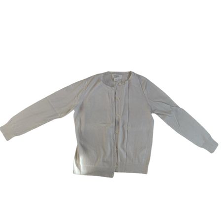 Zalando Cardigan Mädchen Gr. 134/140 beige Übergangsjacke