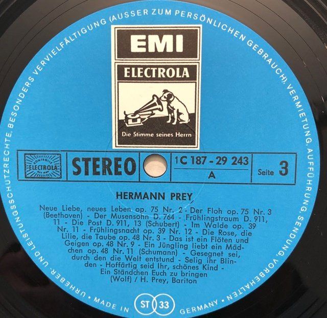 Dischi in vinile: Hermann Prey – Edition 2000 (2 LPs) – Usato da Grüningen venduto da azulrojo 5