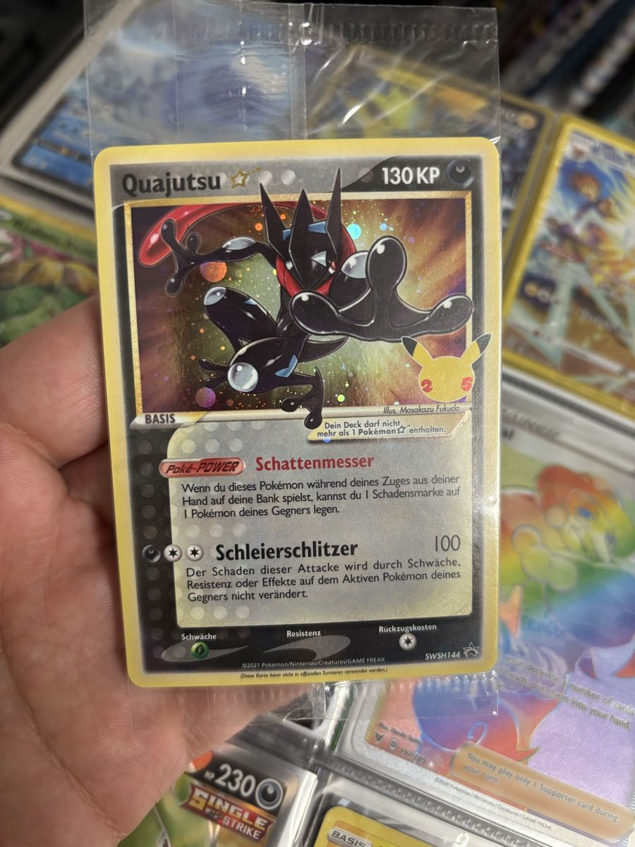 Pokémon Sammelbilder & Trading cards: Pokemon Celebration 25th Quajutsu  – Neu und originalverpackt aus Inwil von ste_roma