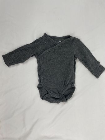 H&M Body Gris Foncé 1-2 mois