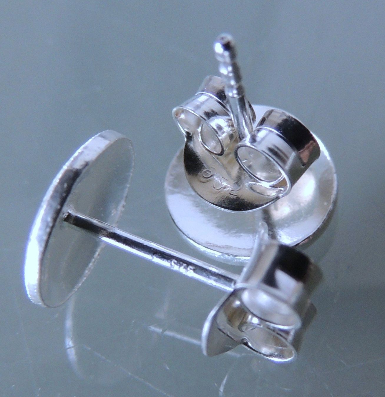 Ohrringe & -stecker: Ohrstecker aus gebürstetem Silber 925 – Neu und originalverpackt aus Waldenburg von schaller707 4