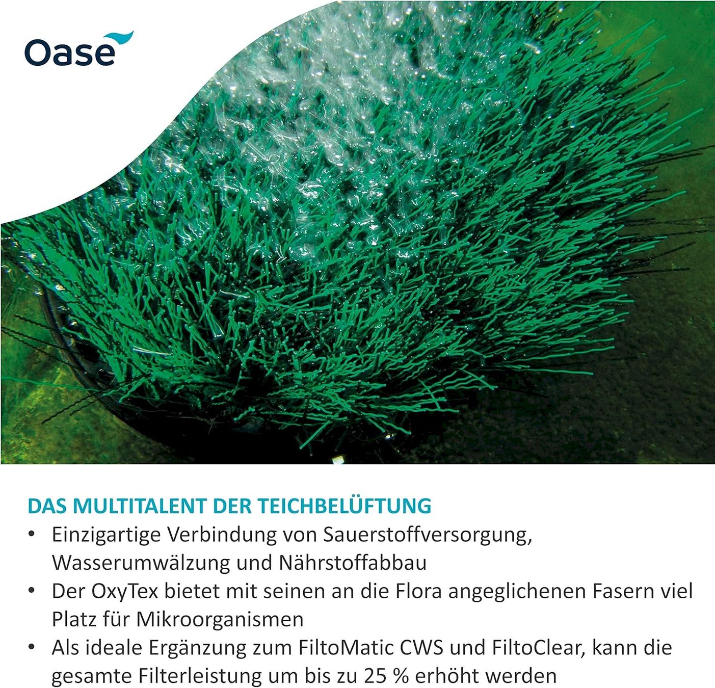 Oase Pompe & Parti di ricambio: Oase OxyTex 1000 – Nuovo e nell'imballaggio originale da Bottighofen venduto da zaap 2