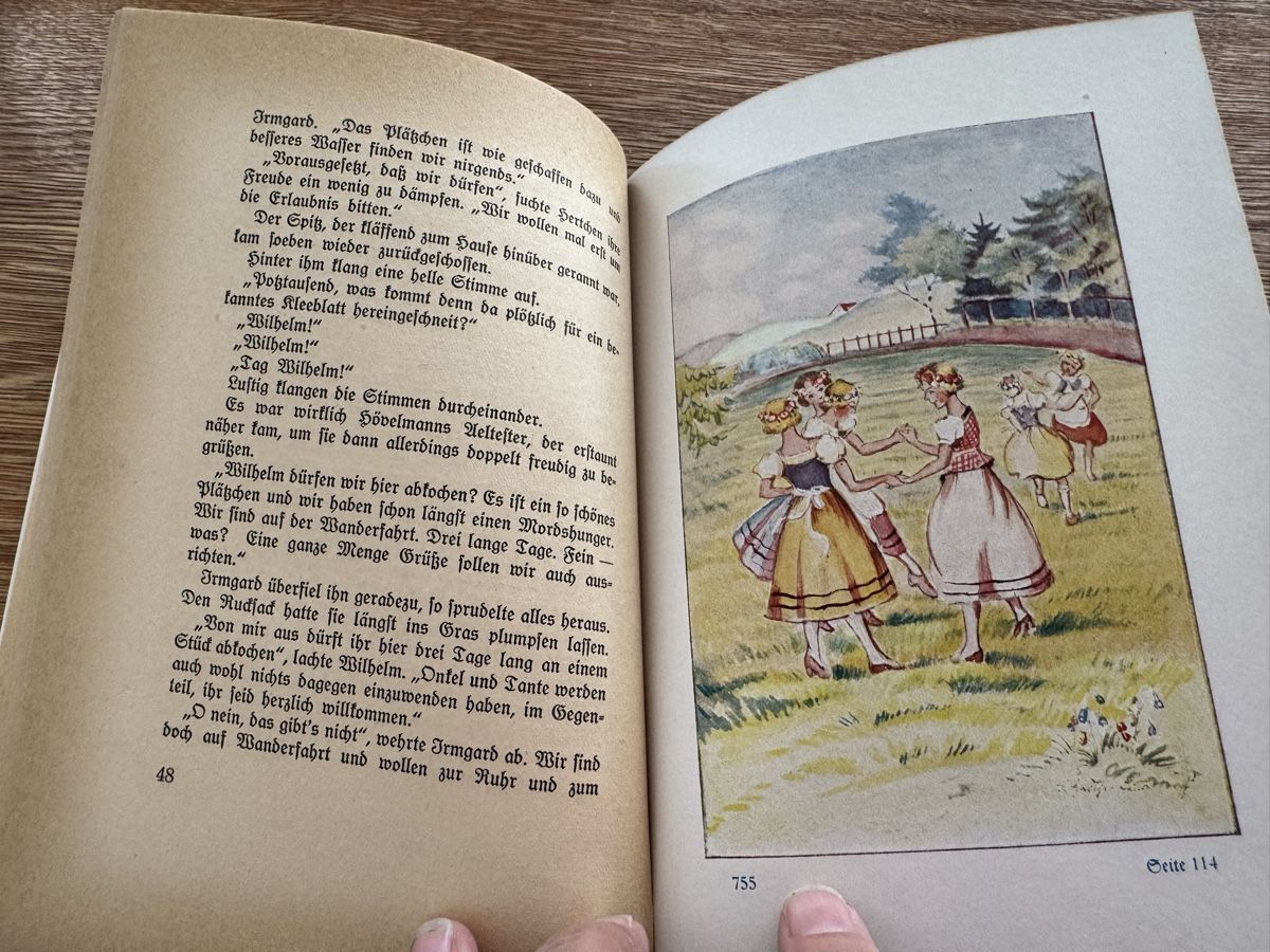 Libri: Kleeblatt auf Wanderfahrt von Adolf Löhr – Usato da Fehraltorf venduto da madewithlove 5