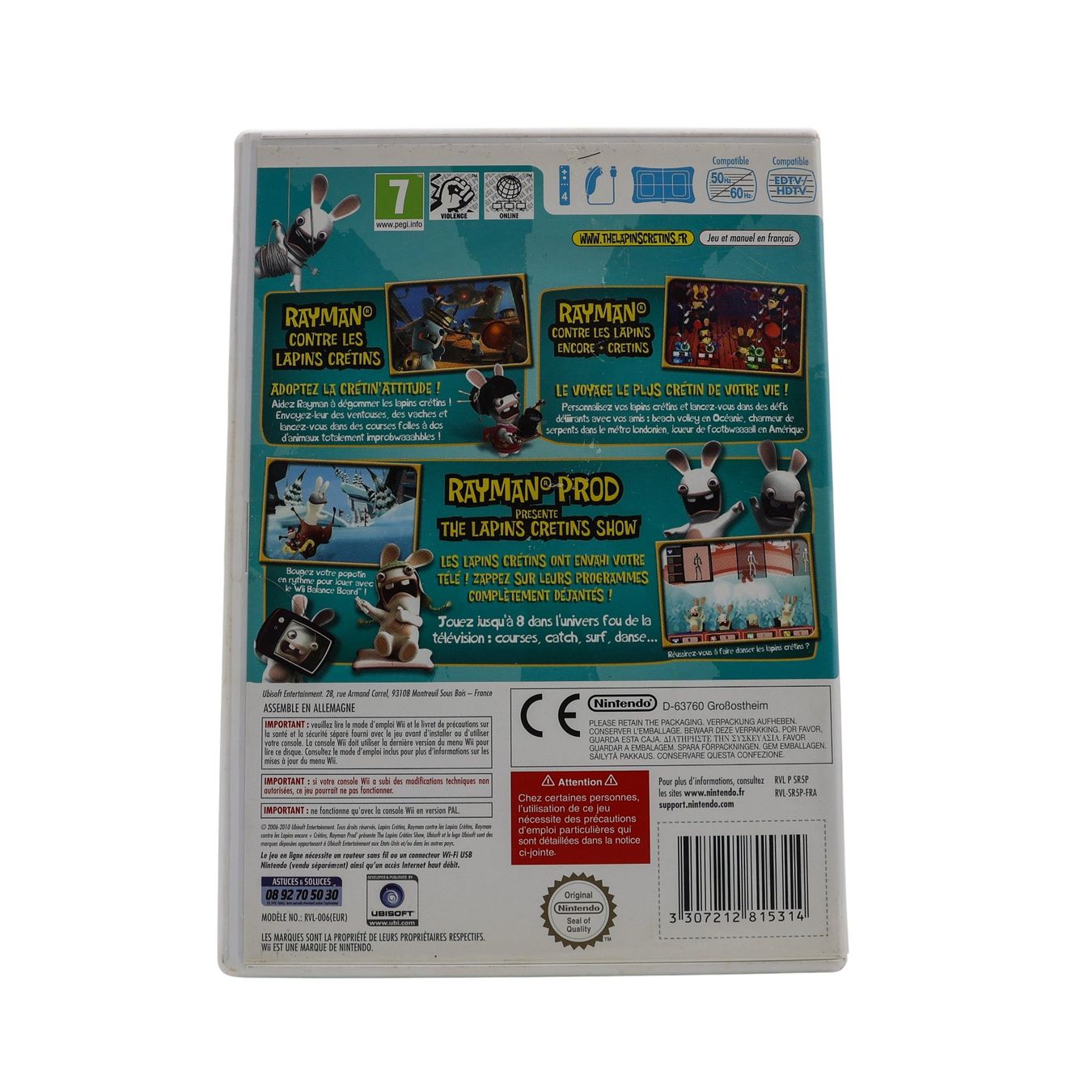 Nintendo Giochi: Raving Rabbids Party Collection - WII – Usato da Paudex venduto da dindeboy 2