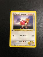 2000 Gym Heroes Lt. Surge’s Spearow 52/132 1st edition NM‪