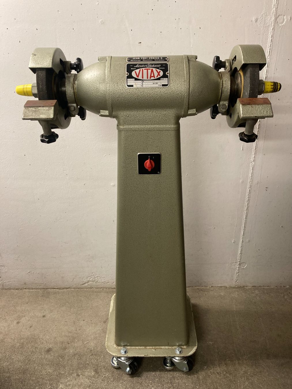 Vitax Smerigliatrici & Lucidatrici: VITAX V2 SCHLEIFMASCHINE ::::: DOPPELSCHLEIFER – Usato da Winterthur venduto da dennisalexander