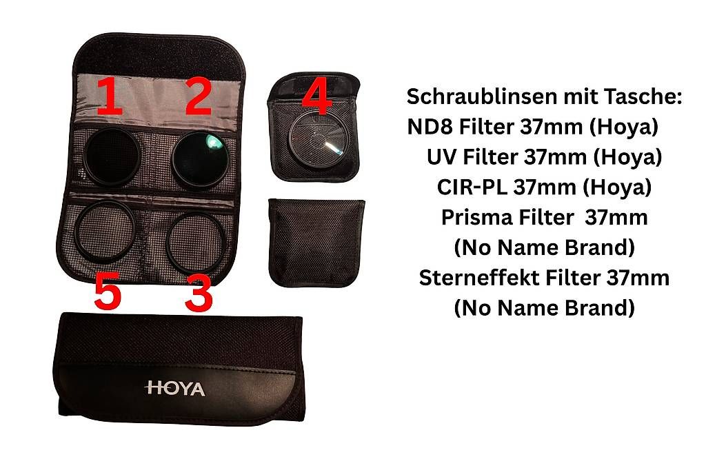 Kamera: Diverses Kamera Equipment: Filter, Schulter Rig, Tasche – Gebraucht aus Hochdorf von Doomeeh_97