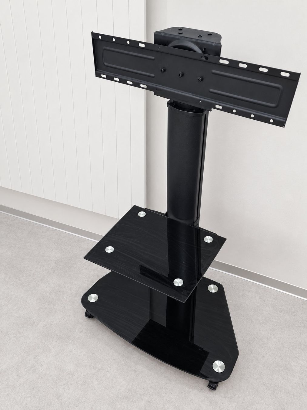 Supporti a parete: Support mobile en verre pour écran TV 37"-75" - Ajustable – Usato da Genève venduto da kev_skd5 1
