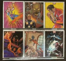 Panini Marvel Anthology 6 rare Stardust Holo Base Cards 2025