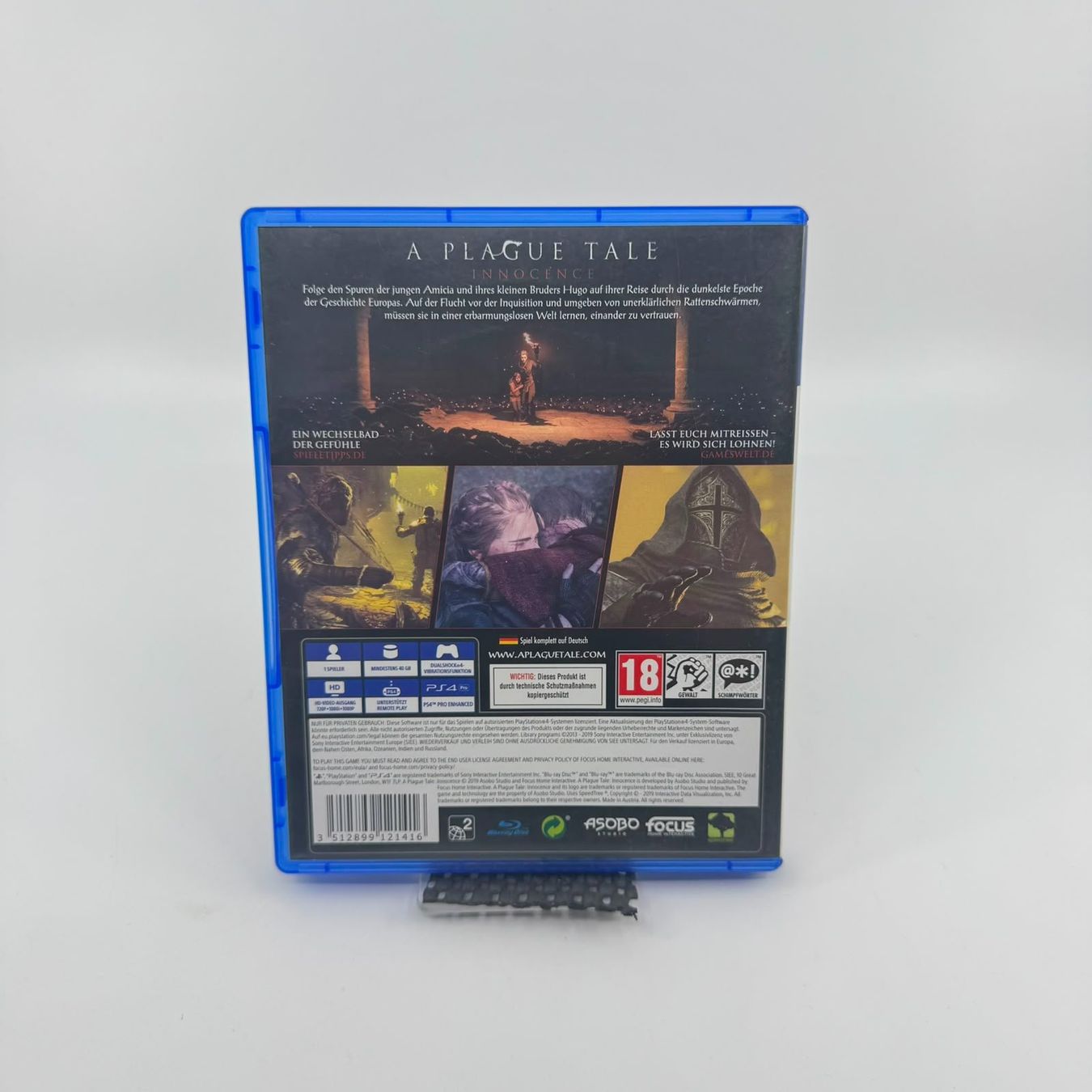 Jeux: A Plague Tale Innocence (PS4) – D'occasion à Herisau par Seyashop1 2
