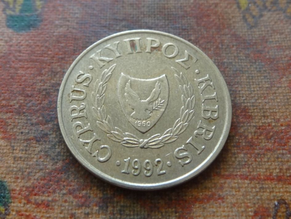 Alle Münzen: CHYPRE  5  Cents  1992 – Gebraucht aus Romanel-sur-Lausanne von Swift13 1