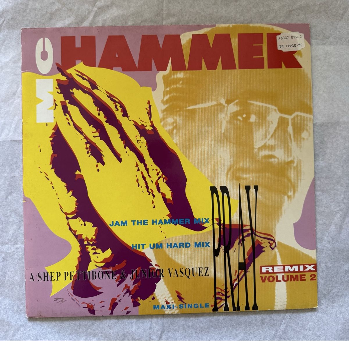 Vinyles: MC Hammer - Pray (Remix Volume 2) - 12" Maxi - 90s – D'occasion à Rorbas par BlackstarRecords