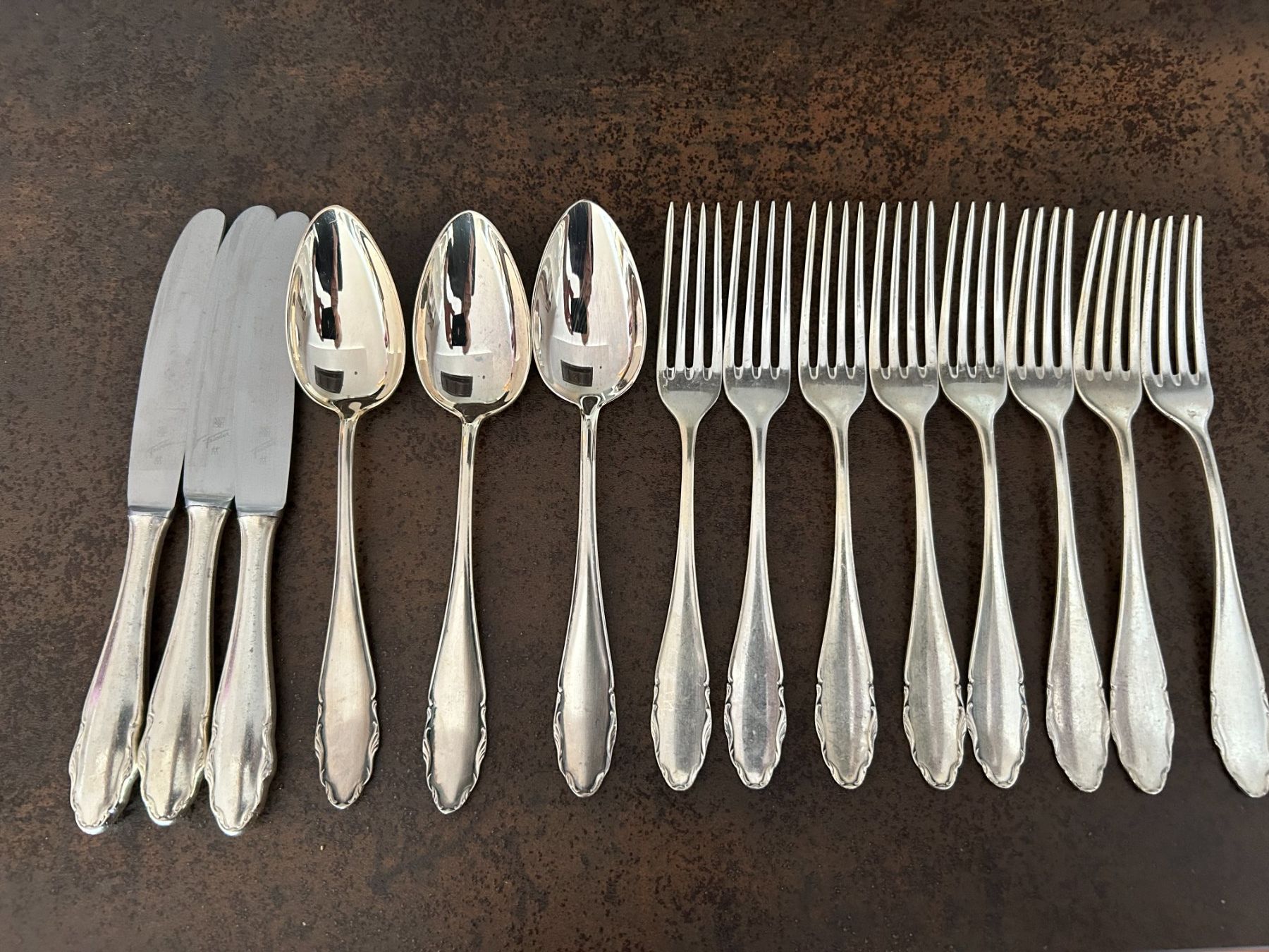 WMF Set di posate: WMF Besteck versilbert (90) – Usato da Ettingen venduto da sagada81