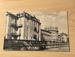 Alte Ansichtskarte Biebrich a. Rhein, Schloss, 1912 selten