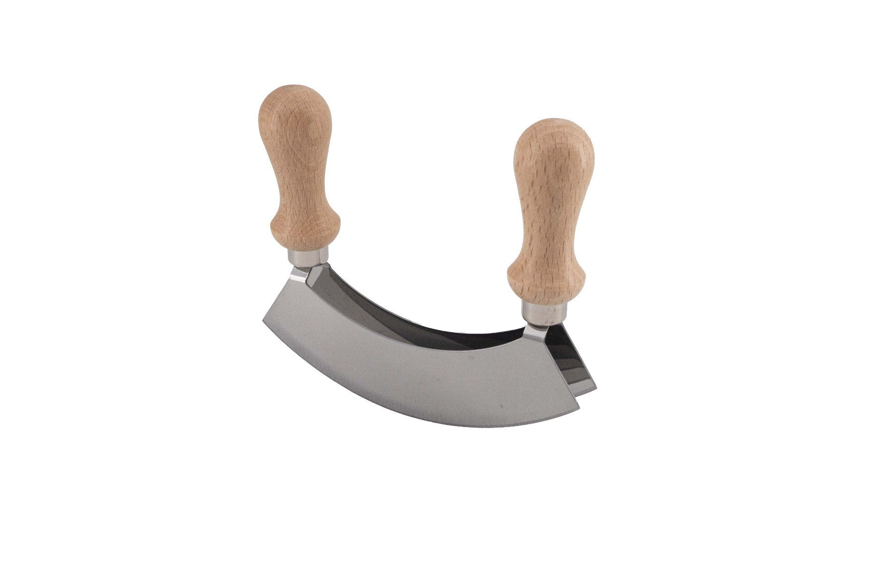 Coltelli da cucina: Edelstahl Kräuter Wiegemesser – Nuovo e nell'imballaggio originale da Pfäffikon ZH venduto da justnatur 3
