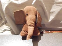 Elefant, Leder, braun
