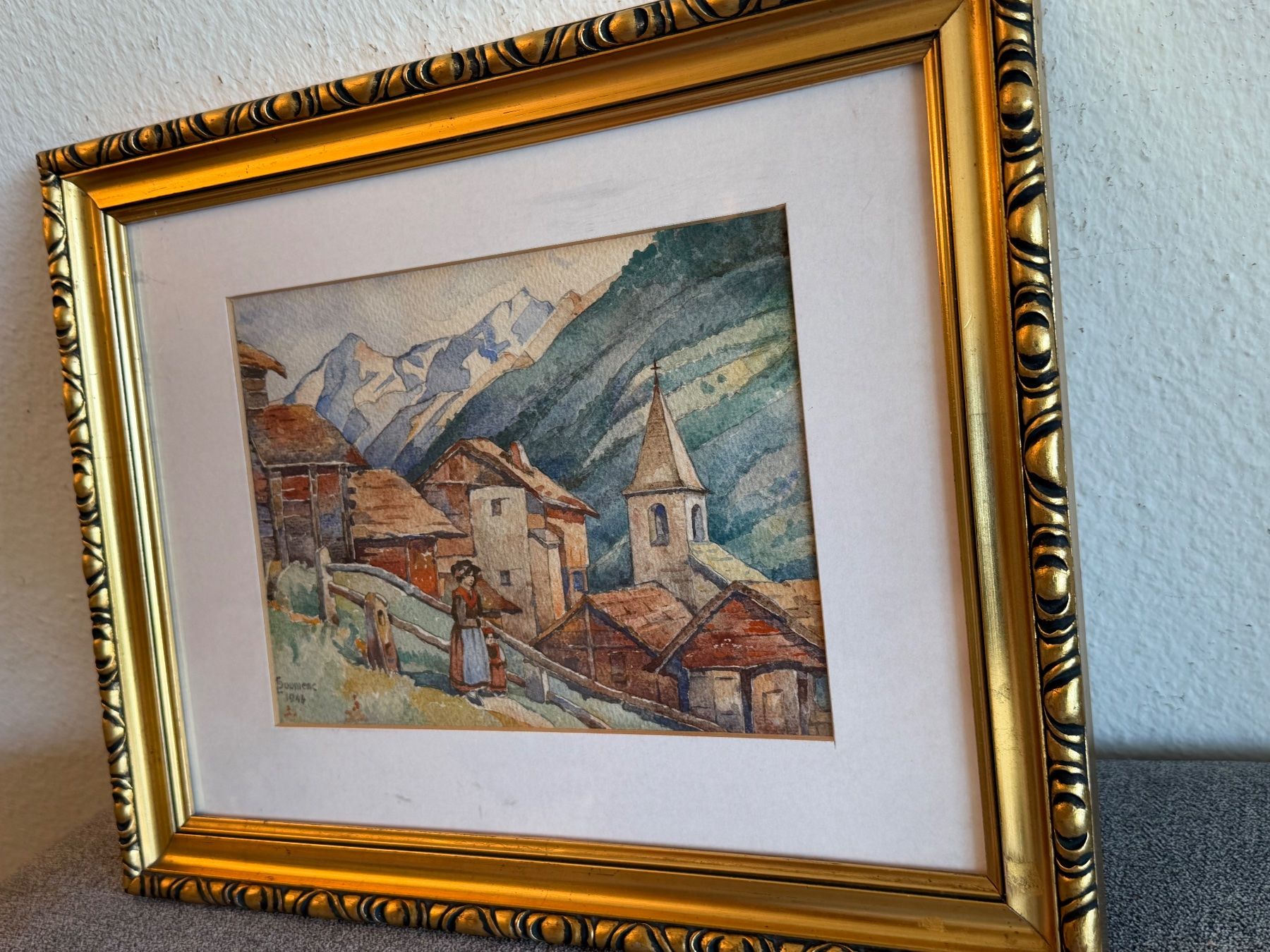 Dipinti: Eugène Doumenc (1873 - 1943) – Usato da Basel venduto da PAUL_ART 7