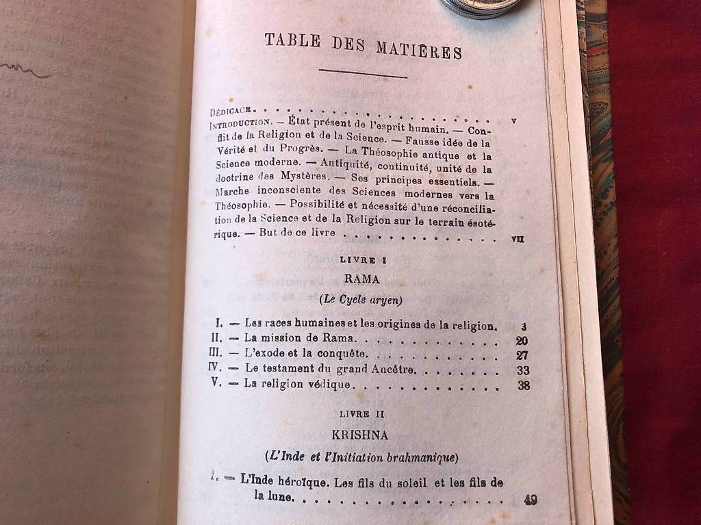 Libri: Les grands initiés-Édouard Schuré 1913 – Usato da Chernex venduto da Nouveaunom 2