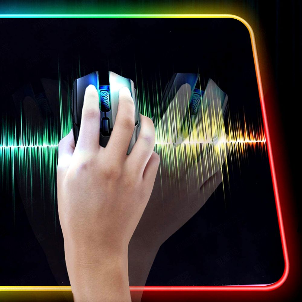 Tappetini per mouse: Mauspad mit Qi und RGB – Nuovo e nell'imballaggio originale da Dietlikon venduto da Salesmax 2