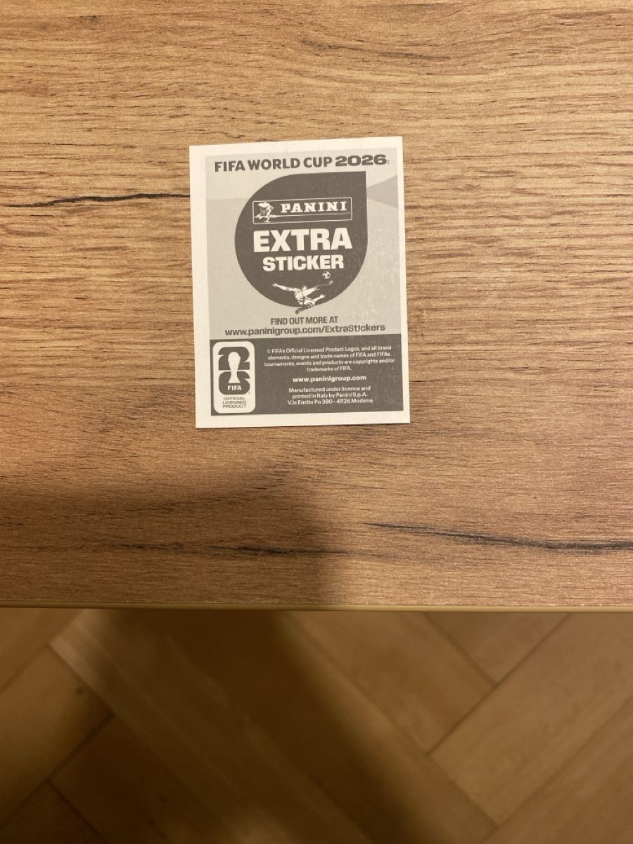 Panini Carte collezionabili: Panini 2026 Extra Sticker Messi – Usato da Illnau venduto da sim_7fkl 1