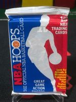 🏀 1989–90 NBA Hoops – Original versiegeltes Wax Pack! 🏀