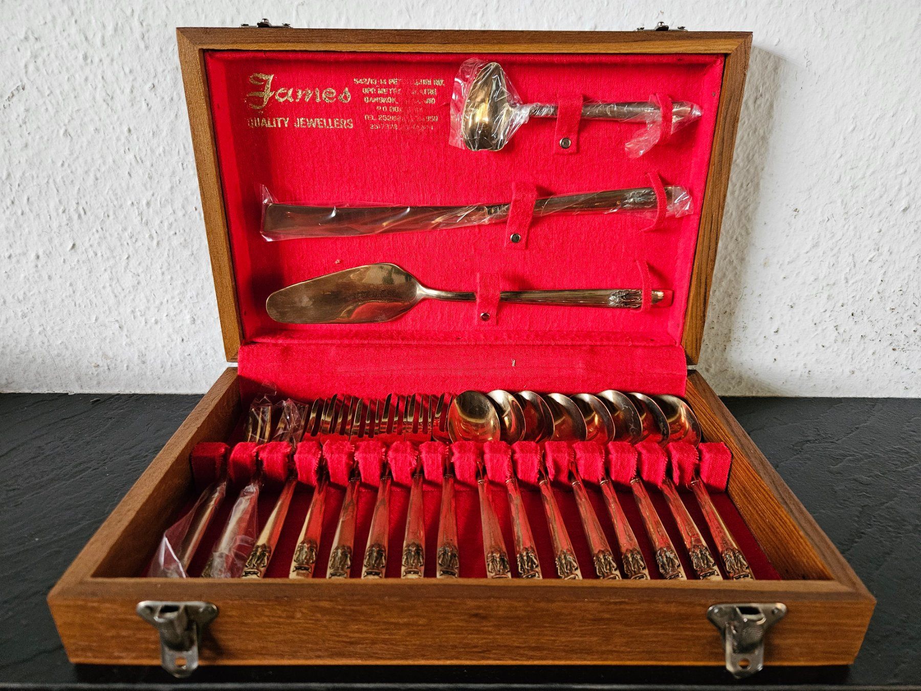 Set di posate: Kuchenbesteck-Set antik Bronze – Usato da Egliswil venduto da nor_fwl6