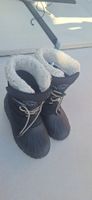 Bottes d'hiver enfant noires taille 36 bon état
