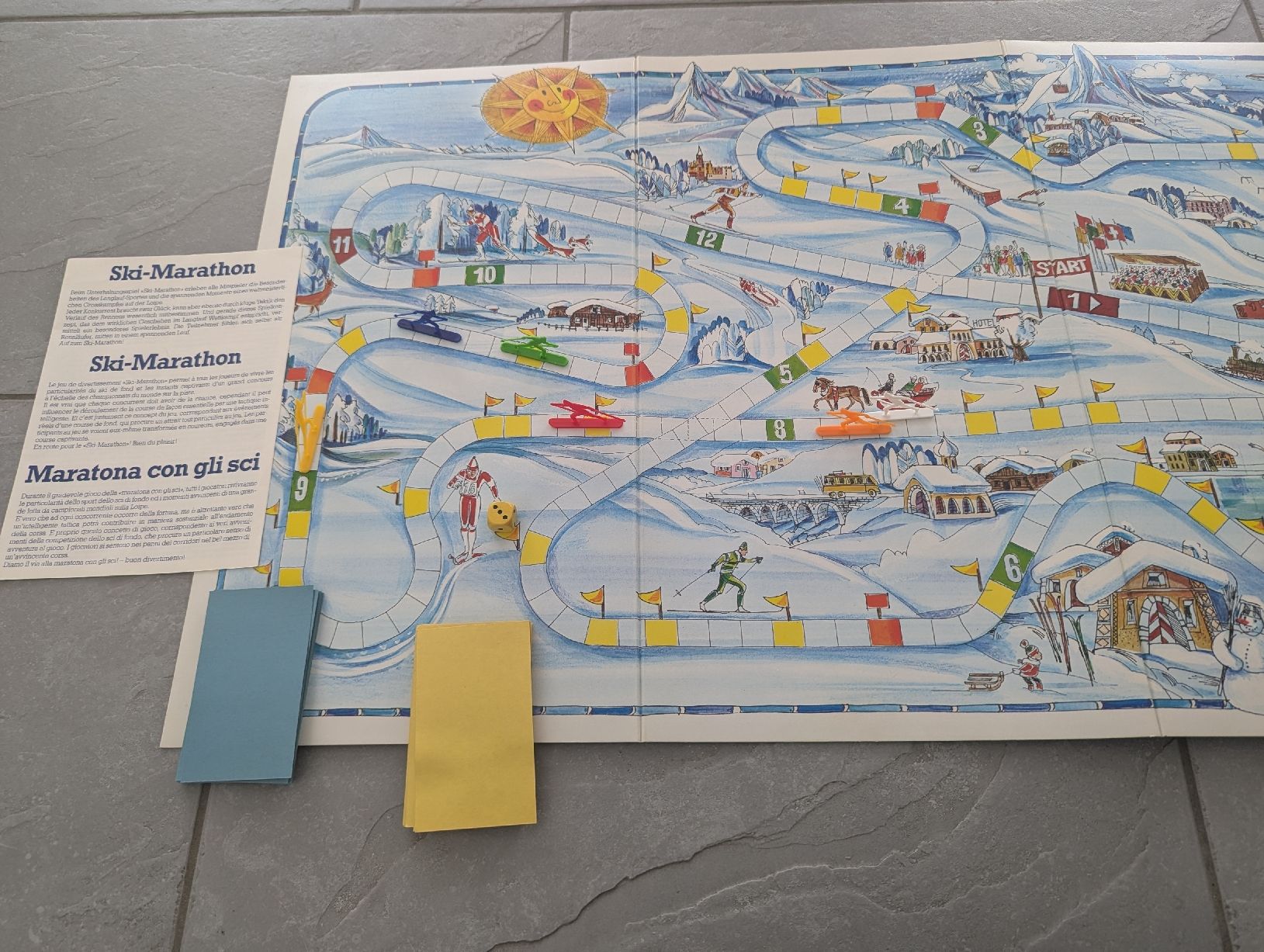 Giochi: Ski Marathon - Gesellschaftsspiel  – Usato da Kirchberg BE venduto da Swoosh 1