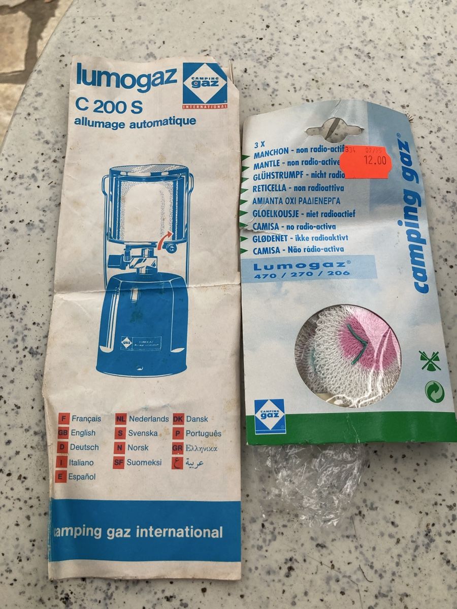 Campingaz Lampen: Gaslampen – Gebraucht aus Dornach von Rehtse.53 3