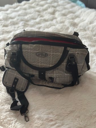 Chic Gemustert Handtasche, Top Zustand - Herbst Schnäppchen!