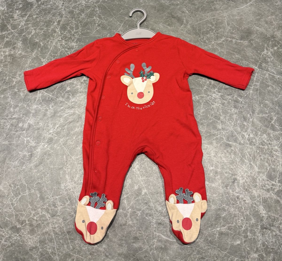 Pigiama & Simili: Pyjama Noël Bébé, Taille 62 0-3 mois – Usato da La Neuveville venduto da mypinguin