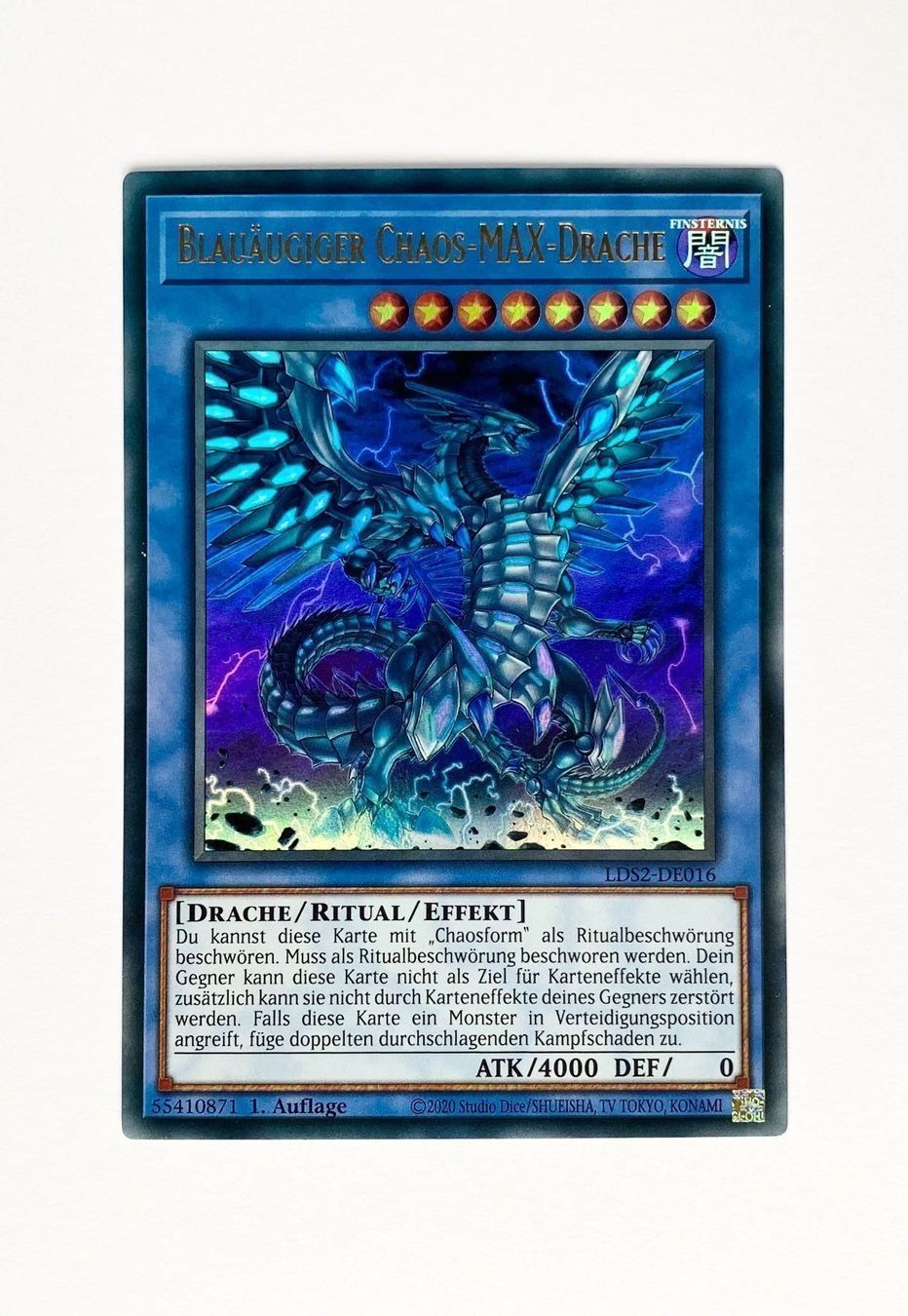Cartoline: Blauäugiger Chaos-MAX-Drache – Usato da Amriswil venduto da schweiz222