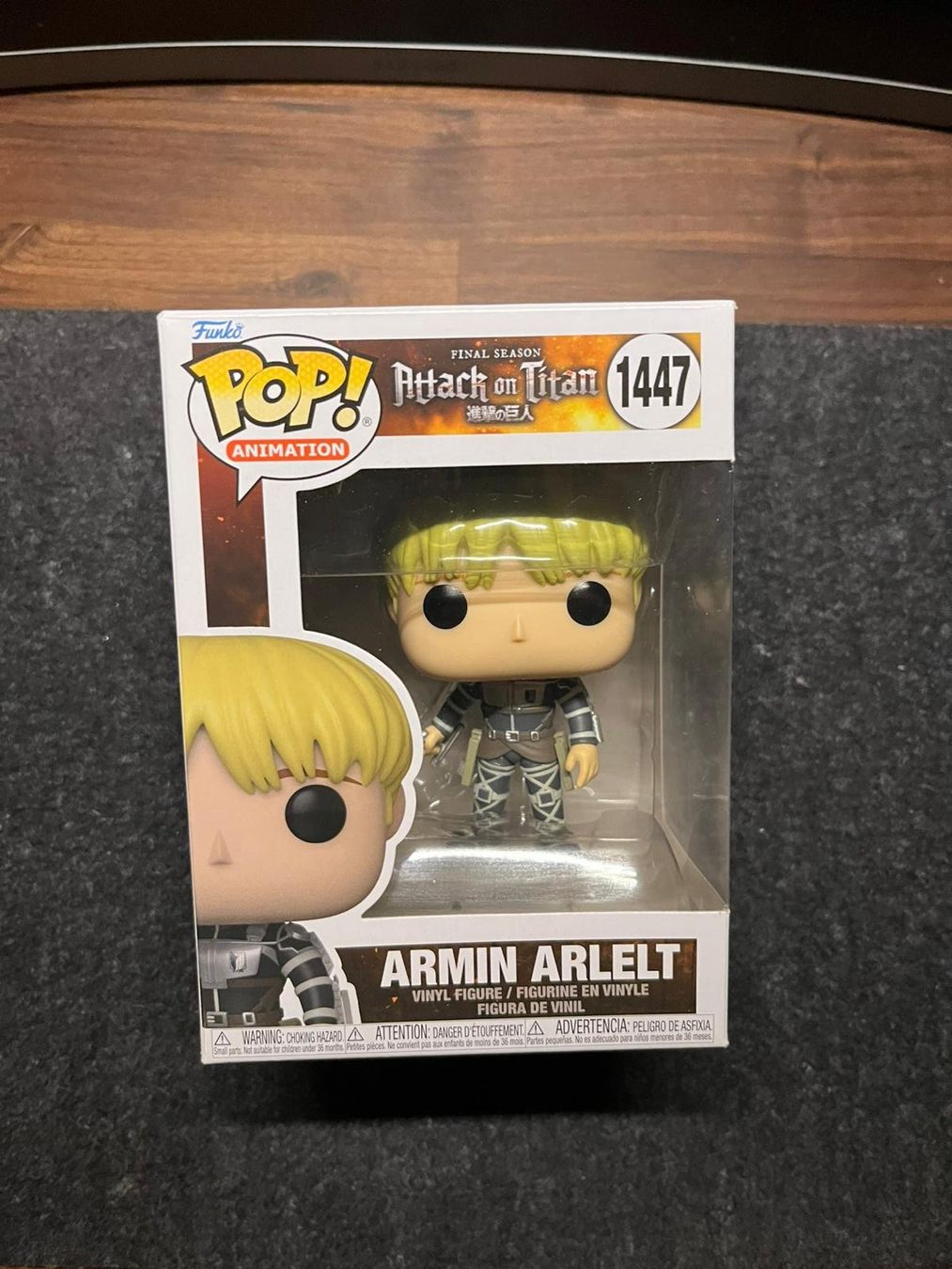 Funko Statuette: Attack on Titan Funko Pop! Armin Arlet – Usato da Busswil BE venduto da ApolloLykaios
