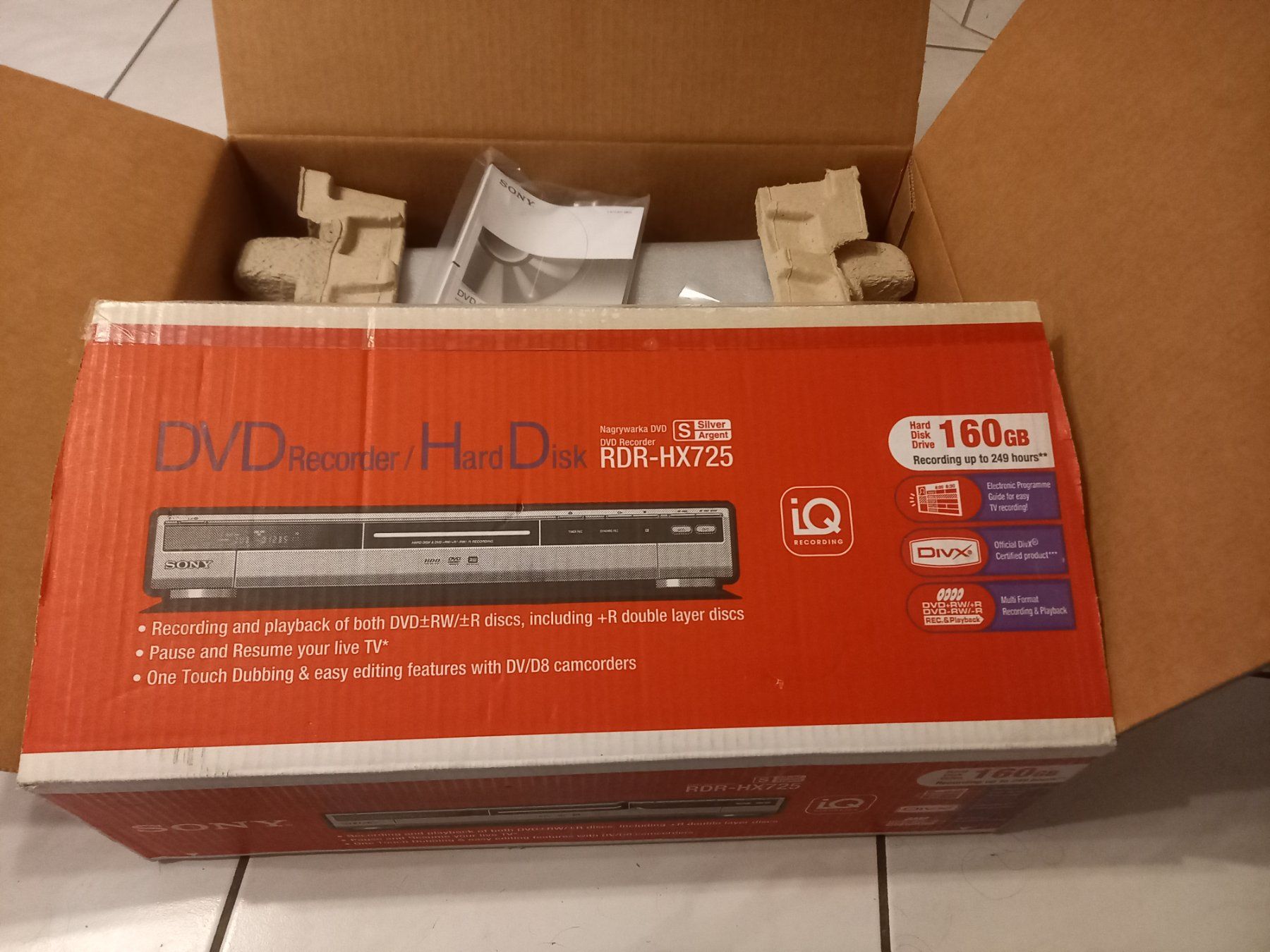 Sony Multimediaplayer & Streamer: dvdplayer recorder 160gb – Neu und originalverpackt aus Wohlen AG von poliziotto008 2