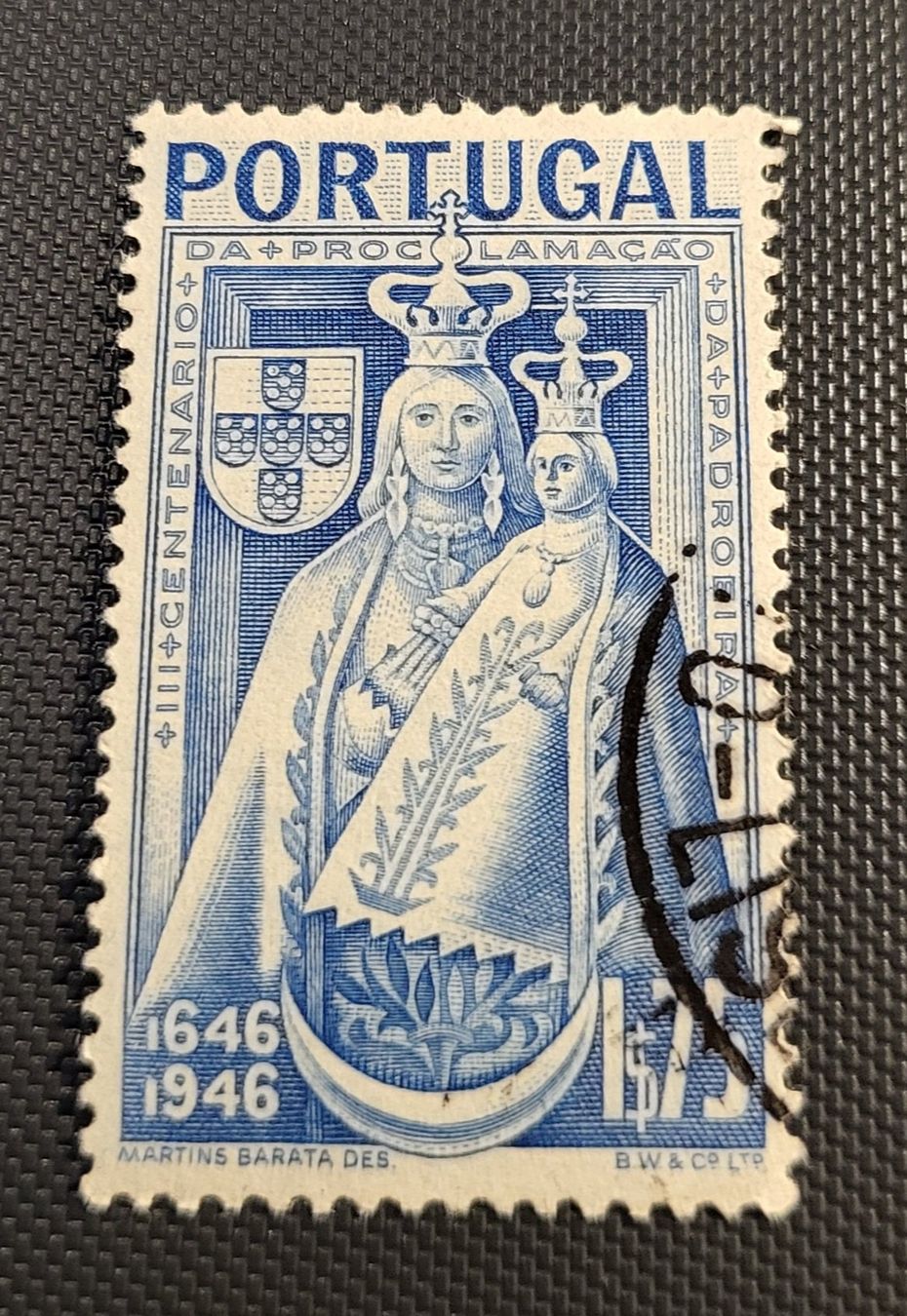 Tutti i francobolli: Portugal 1946 briefmarke – Usato da St Gallen venduto da Stampsalshobby