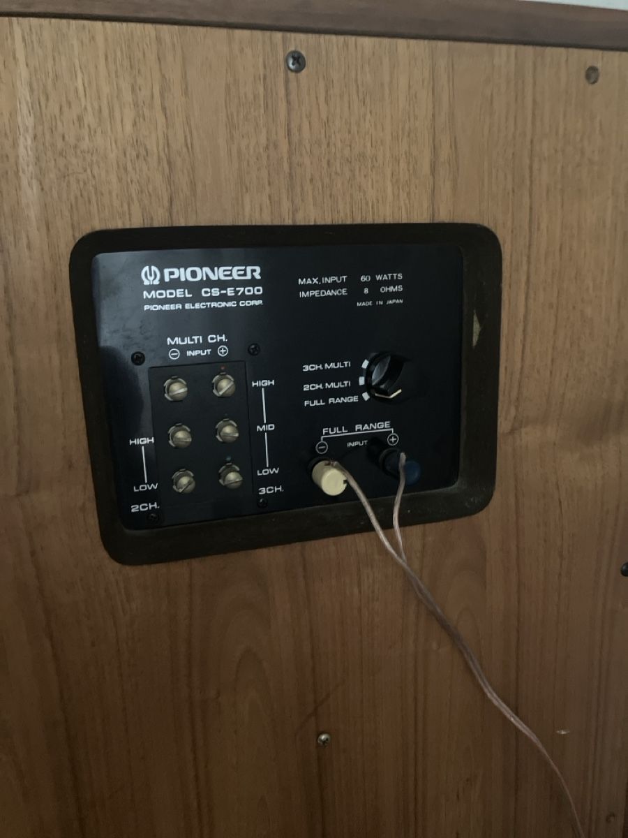 Pioneer Lautsprecher: Pioneer CS-E700 – Gebraucht aus Fulenbach von Goldeffect 2
