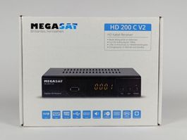 MEGASAT HD 200 C V2 Récepteur câble HD TV
