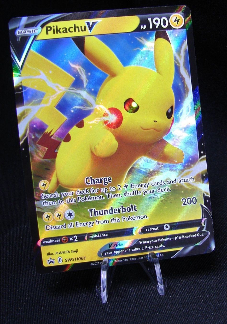Pokémon Carte collezionabili: Pikachu V - Promo - Mint             /88 – Nuovo (secondo la descrizione) da Rümlang venduto da coh_87ww 1