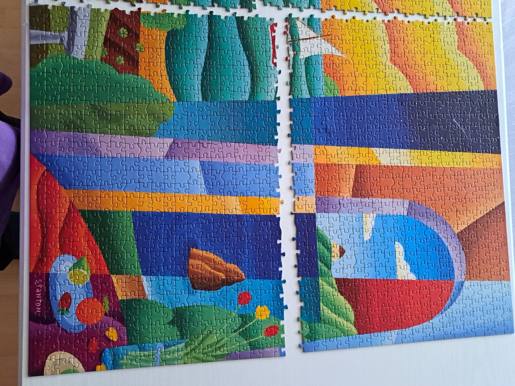 Educa Puzzles: Puzzle Educa Philip Stanton 2000 Teile gebraucht – D'occasion à Schliern b. Köniz par Suena1 5