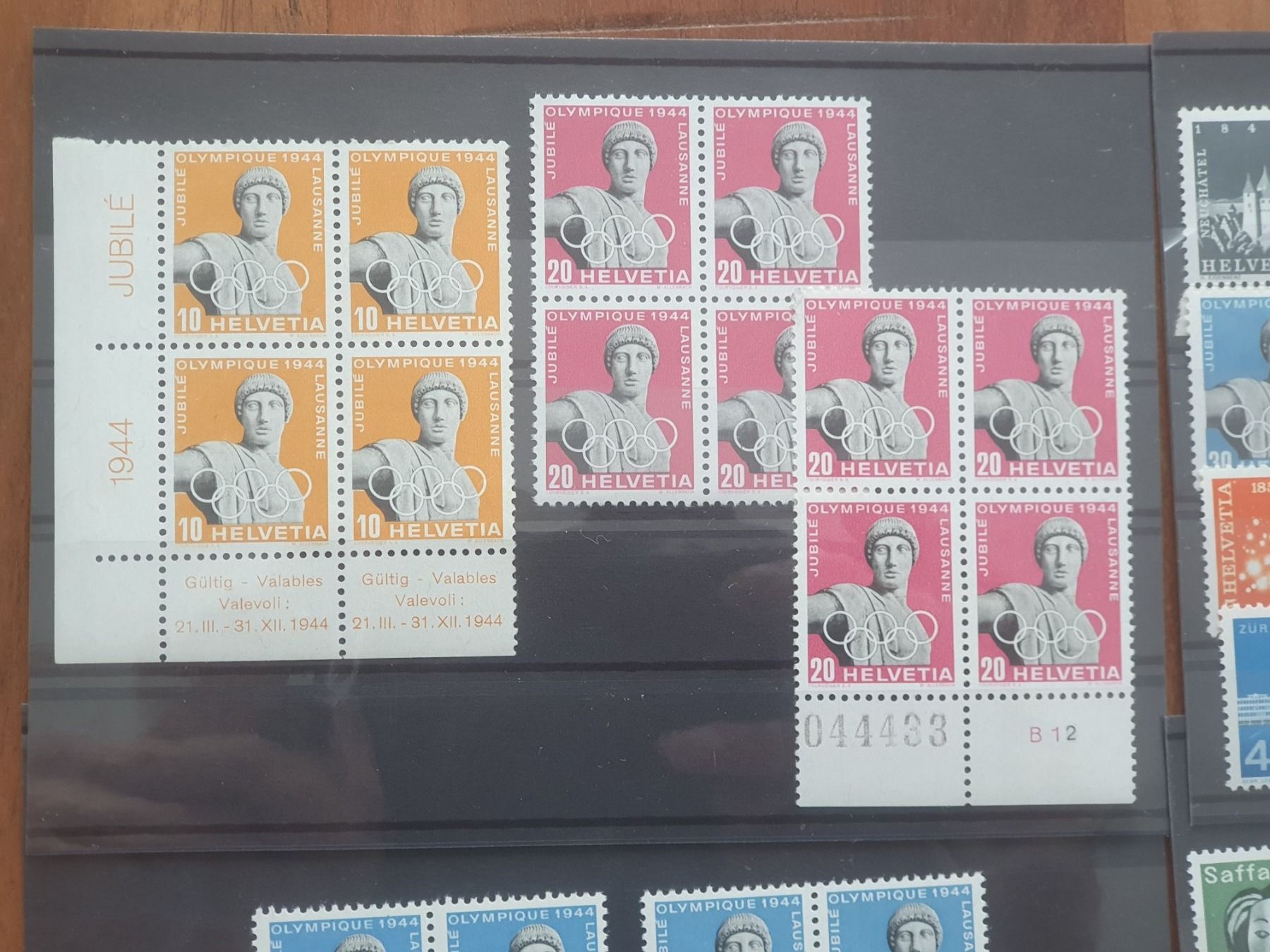 Tutti i francobolli: Diverse Werbemarken */** – Usato da Balgach venduto da SIMEON27 1