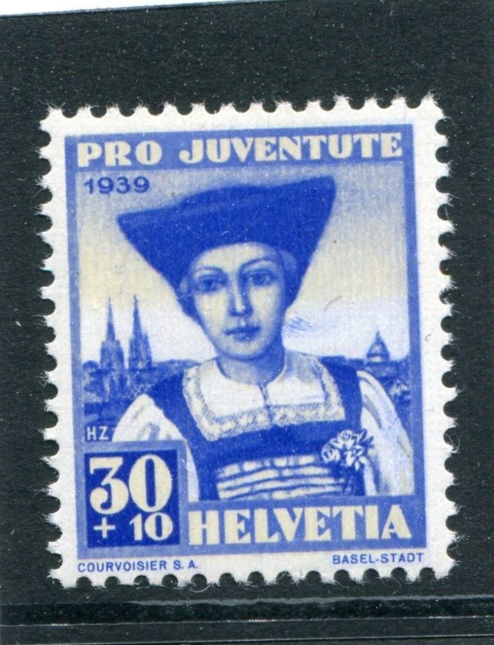 Tutti i francobolli: PJ 1939 30 Rp. Nr. 92.3.01 postfrisch – Usato da Winterthur venduto da Kyoung