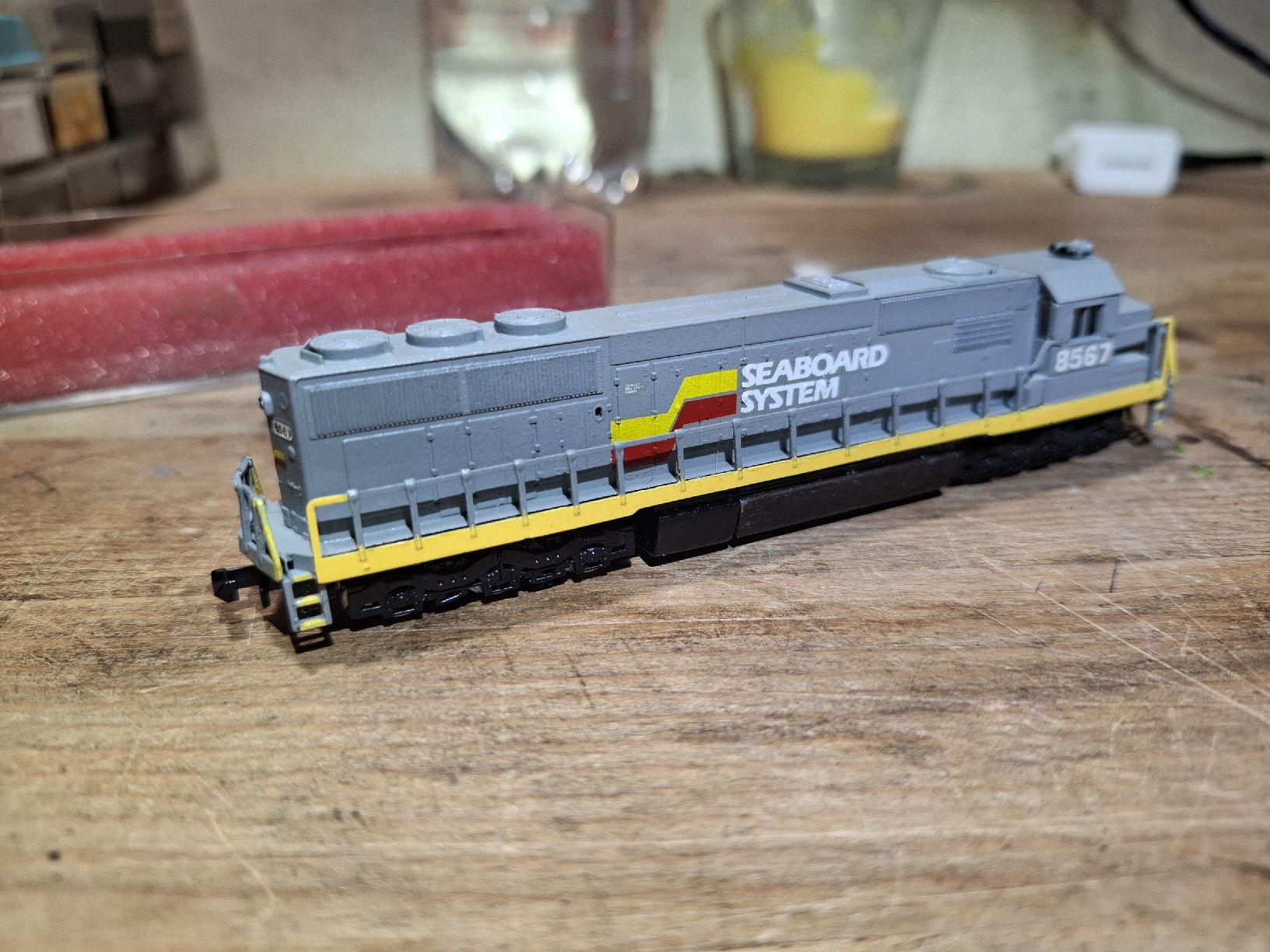 Modellini di ferrovie: Spur N Diesellok Seaboard System 8567 – Usato da Flaach venduto da maniv6 2