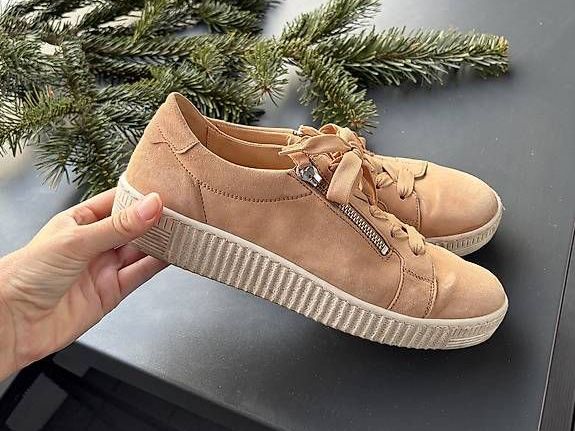 Gabor Scarpe da donna: Gabor Sneaker Damen, caramel 7.5 – Usato da Meilen venduto da SabrinaK1992