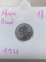 Afrique de l'Ouest - 1 franc - 1978